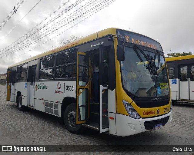 Coletivo Transportes 3565 na cidade de Caruaru, Pernambuco, Brasil, por Caio Lira. Número da foto: #13229538.