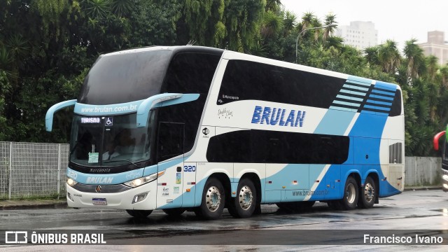 Brulan Transportes 320 na cidade de Curitiba, Paraná, Brasil, por Francisco Ivano. Número da foto: #13230243.