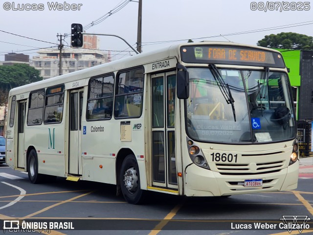 Viação Santo Ângelo 18601 na cidade de Curitiba, Paraná, Brasil, por Lucas Weber Calizario. Número da foto: #13228835.