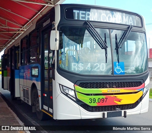 TCM - Transportes Coletivos Maranhense 39-097 na cidade de São Luís, Maranhão, Brasil, por Rômulo Martins Serra. Número da foto: #13229299.