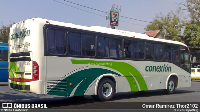 Autobuses Conexión 5285 na cidade de Gustavo A. Madero, Ciudad de México, México, por Omar Ramírez Thor2102. Número da foto: #13228799.