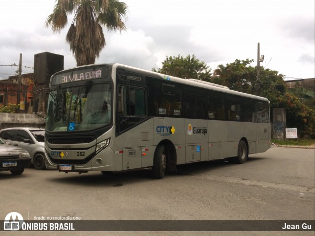 City Transporte Urbano Intermodal - Guarujá 262 na cidade de Guarujá, São Paulo, Brasil, por Jean Gu. Número da foto: #13231105.