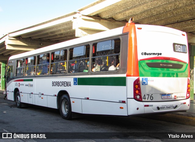Borborema Imperial Transportes 476 na cidade de Recife, Pernambuco, Brasil, por Ytalo Alves. Número da foto: #13228837.