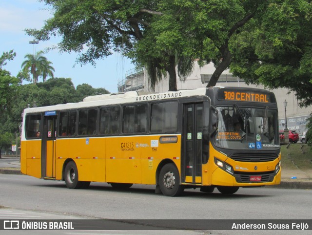 Real Auto Ônibus C41215 na cidade de Rio de Janeiro, Rio de Janeiro, Brasil, por Anderson Sousa Feijó. Número da foto: #13230871.