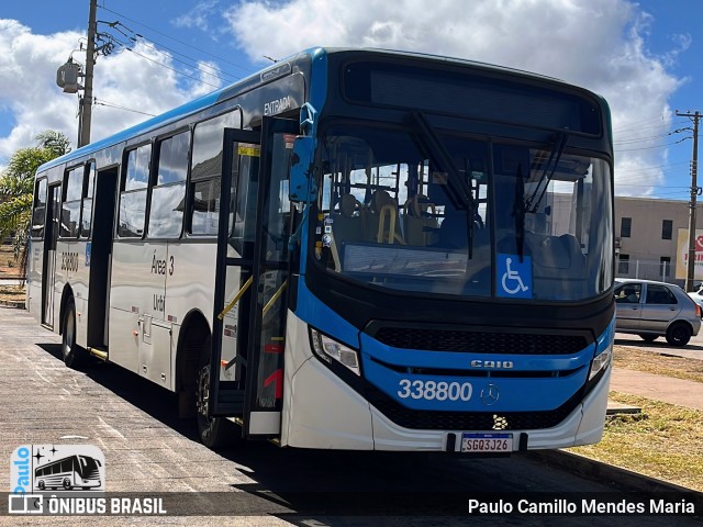 Urbi Mobilidade Urbana 338800 na cidade de Recanto das Emas, Distrito Federal, Brasil, por Paulo Camillo Mendes Maria. Número da foto: #13229639.