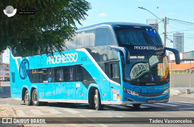Auto Viação Progresso 6033 na cidade de Petrolina, Pernambuco, Brasil, por Tadeu Vasconcelos. Número da foto: #13230198.