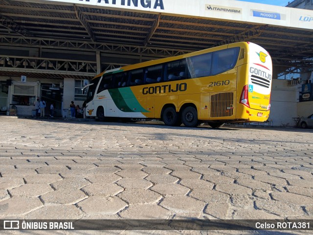 Empresa Gontijo de Transportes 21610 na cidade de Ipatinga, Minas Gerais, Brasil, por Celso ROTA381. Número da foto: #13229107.