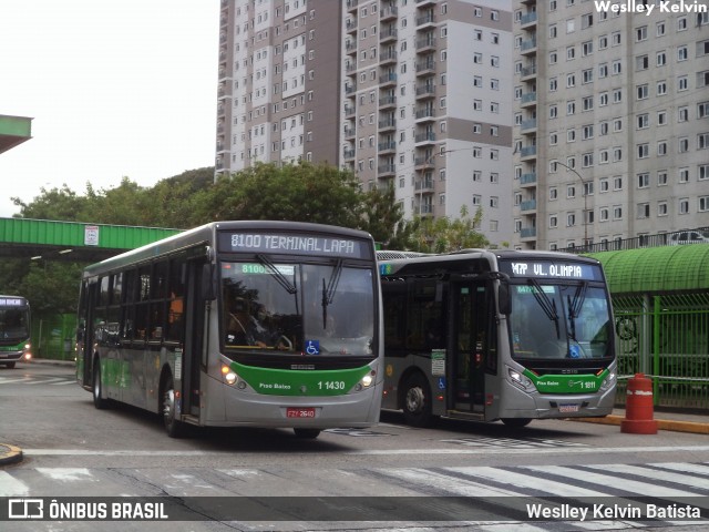 Viação Santa Brígida 1 1430 na cidade de São Paulo, São Paulo, Brasil, por Weslley Kelvin Batista. Número da foto: #13229749.