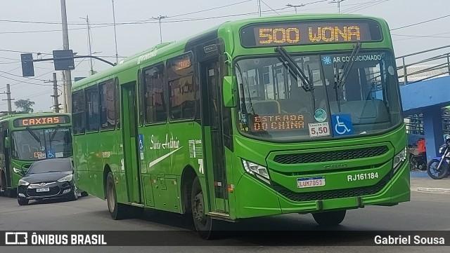 Transportes Santo Antônio RJ 161.184 na cidade de Duque de Caxias, Rio de Janeiro, Brasil, por Gabriel Sousa. Número da foto: #13230068.