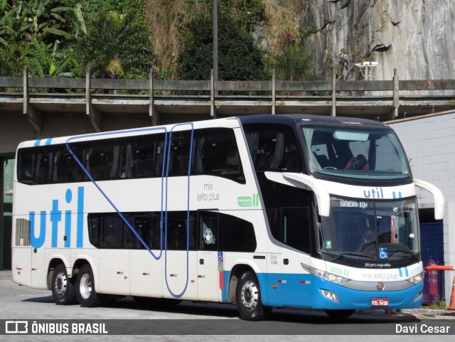 UTIL - União Transporte Interestadual de Luxo 11708 na cidade de Santos, São Paulo, Brasil, por Davi Cesar. Número da foto: #13231008.