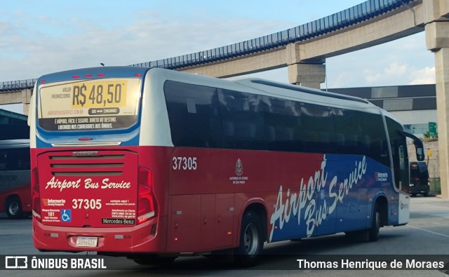 Airport Bus Service 37305 na cidade de Guarulhos, São Paulo, Brasil, por Thomas Henrique de Moraes. Número da foto: #13230001.