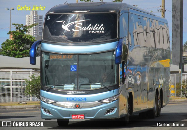 Expresso Satélite Norte 19024 na cidade de Goiânia, Goiás, Brasil, por Carlos Júnior. Número da foto: #13231235.