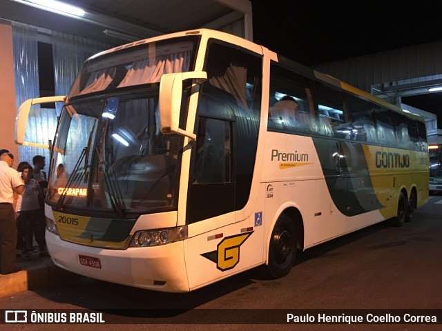 Empresa Gontijo de Transportes 20015 na cidade de Belo Horizonte, Minas Gerais, Brasil, por Paulo Henrique Coelho Correa. Número da foto: #13230305.