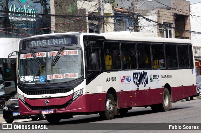 Transportadora Arsenal AA-006 na cidade de Belém, Pará, Brasil, por Fabio Soares. Número da foto: #13231129.