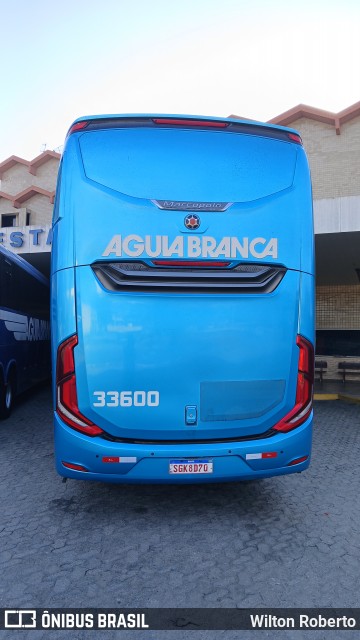 Viação Águia Branca 33600 na cidade de Governador Valadares, Minas Gerais, Brasil, por Wilton Roberto. Número da foto: #13229295.