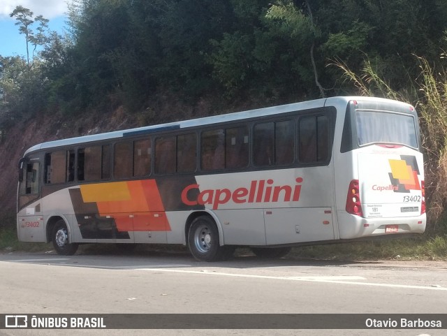 Transportes Capellini 13402 na cidade de Jarinu, São Paulo, Brasil, por Otavio Barbosa. Número da foto: #13229414.