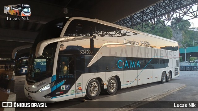 Auto Viação Catarinense 324000 na cidade de Santos, São Paulo, Brasil, por Lucas Nik. Número da foto: #13230112.