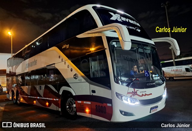 Viação Xavante 8900 na cidade de Goiânia, Goiás, Brasil, por Carlos Júnior. Número da foto: #13230453.