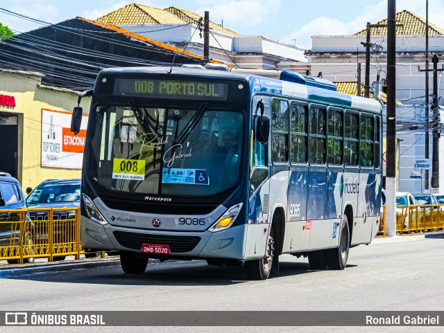Viação Modelo 9086 na cidade de Aracaju, Sergipe, Brasil, por Ronald Gabriel. Número da foto: #13230851.