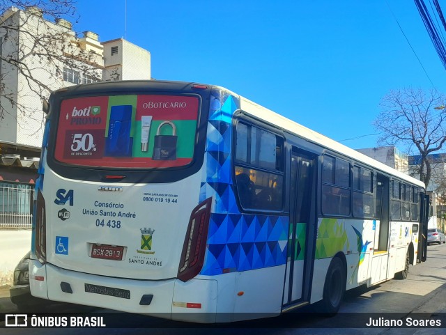 ETURSA - Emp. de Transp. Urbano e Rodoviário de Santo André 04 438 na cidade de Santo André, São Paulo, Brasil, por Juliano Soares. Número da foto: #13230336.