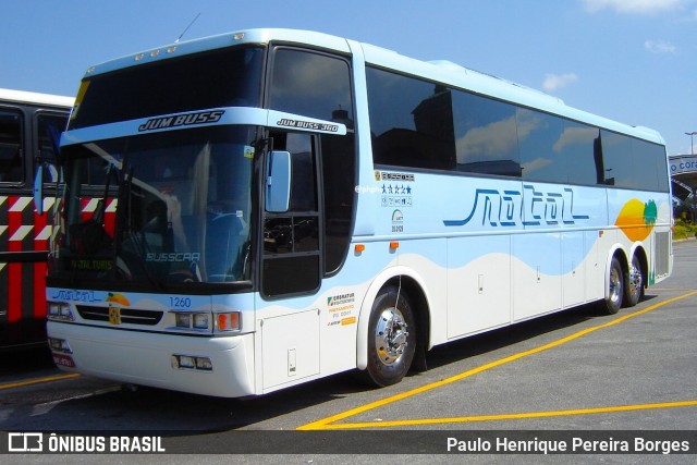 Transportadora Turística Natal 1260 na cidade de Aparecida, São Paulo, Brasil, por Paulo Henrique Pereira Borges. Número da foto: #13230813.