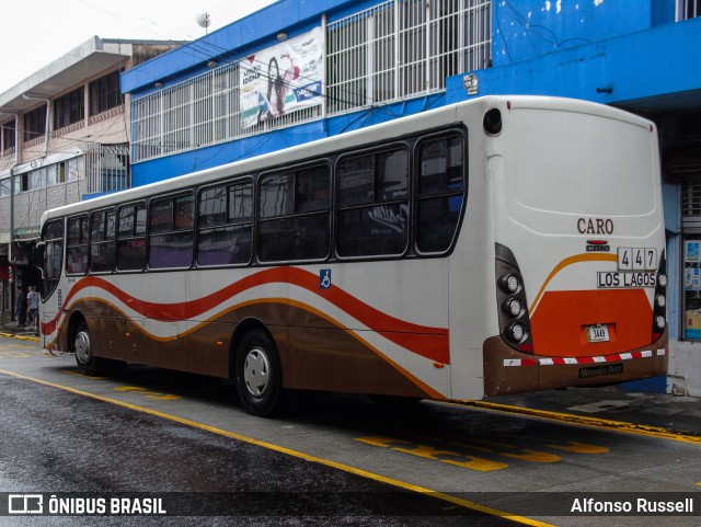 Transportes Los Lagos CARO na cidade de Heredia, Heredia, Heredia, Costa Rica, por Alfonso Russell. Número da foto: #13230445.