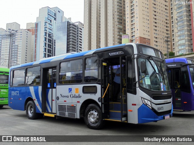 Viação Nossa Cidade 00473 na cidade de Barueri, São Paulo, Brasil, por Weslley Kelvin Batista. Número da foto: #13229725.