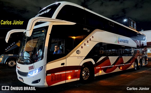 Viação Xavante 8900 na cidade de Goiânia, Goiás, Brasil, por Carlos Júnior. Número da foto: #13230448.
