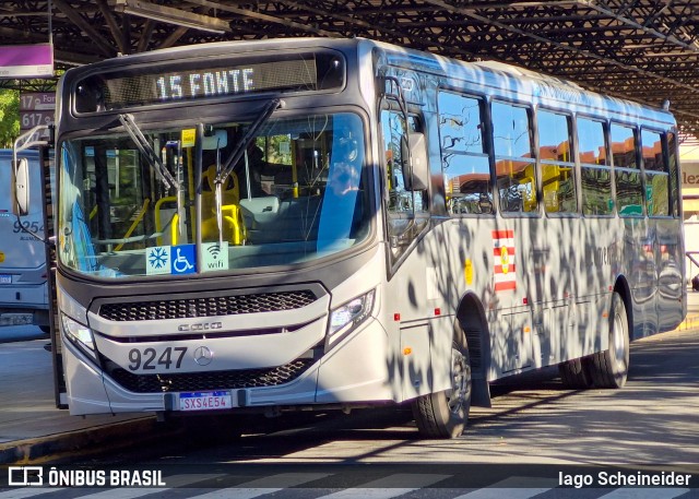 BluMob - Concessionária de Transporte Urbano de Blumenau 9247 na cidade de Blumenau, Santa Catarina, Brasil, por Iago Scheineider. Número da foto: #13230085.
