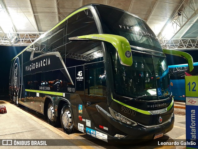 Viação Garcia 98010 na cidade de Jundiaí, São Paulo, Brasil, por Leonardo Galvão. Número da foto: #13230896.