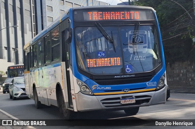 Transportes Futuro C30239 na cidade de Rio de Janeiro, Rio de Janeiro, Brasil, por Danyllo Henrique. Número da foto: #13230077.
