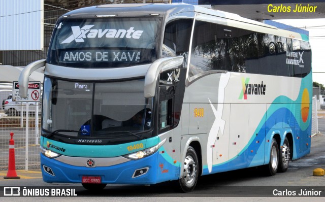 Viação Xavante 19400 na cidade de Goiânia, Goiás, Brasil, por Carlos Júnior. Número da foto: #13231200.