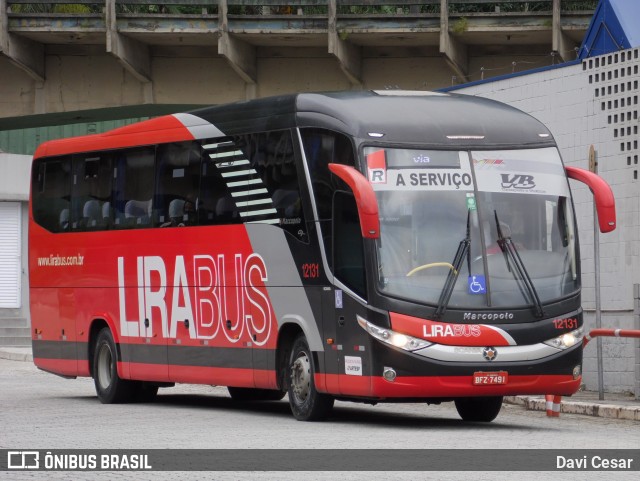 Lirabus 12131 na cidade de Santos, São Paulo, Brasil, por Davi Cesar. Número da foto: #13229976.