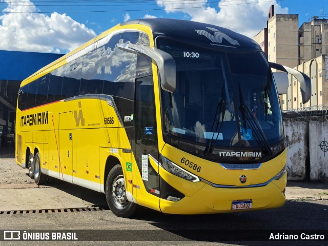 Viação Nova Itapemirim 60586 na cidade de Belém, Pará, Brasil, por Adriano Castro. Número da foto: #13231543.