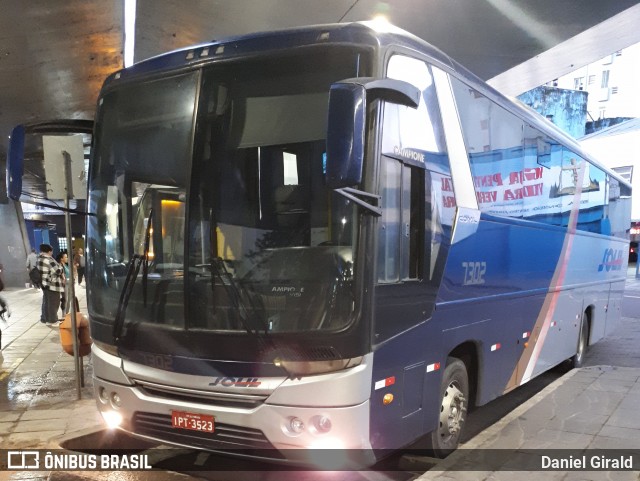 SOUL - Sociedade de Ônibus União Ltda. 7302 na cidade de Porto Alegre, Rio Grande do Sul, Brasil, por Daniel Girald. Número da foto: #13229166.