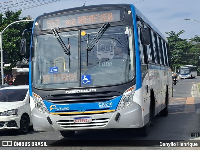 Transportes Futuro C30210 na cidade de Rio de Janeiro, Rio de Janeiro, Brasil, por Danyllo Henrique. Número da foto: #13230049.