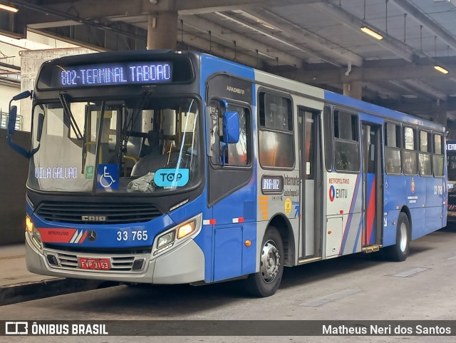 Guarulhos Transportes 33.765 na cidade de São Paulo, São Paulo, Brasil, por Matheus Neri dos Santos. Número da foto: #13230716.