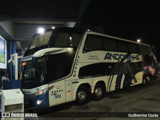 Empresa de Transportes Andorinha 7404 na cidade de Sorocaba, São Paulo, Brasil, por Guilherme Costa. Número da foto: #13231287.