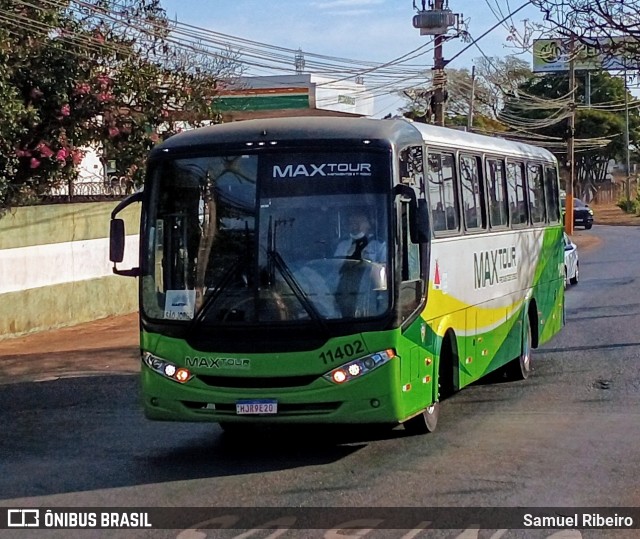 Max Tour Fretamentos e Turismo 11402 na cidade de Uberlândia, Minas Gerais, Brasil, por Samuel Ribeiro. Número da foto: #13228961.