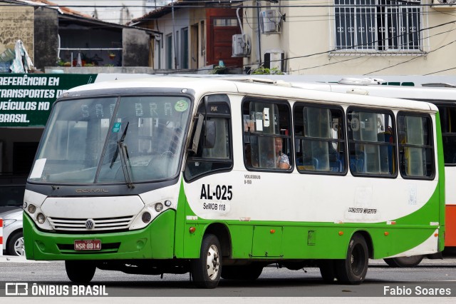 Auto Viação Monte Cristo AL-025 na cidade de Belém, Pará, Brasil, por Fabio Soares. Número da foto: #13231080.