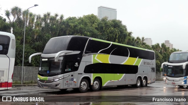 Brasil Sul Linhas Rodoviárias 3400 na cidade de Curitiba, Paraná, Brasil, por Francisco Ivano. Número da foto: #13230215.