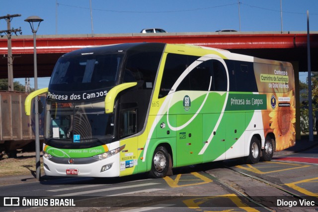Expresso Princesa dos Campos 6615 na cidade de Curitiba, Paraná, Brasil, por Diogo Viec. Número da foto: #13229770.