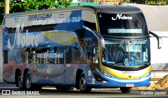 Nobre Turismo 2405 na cidade de Goiânia, Goiás, Brasil, por Carlos Júnior. Número da foto: #13230313.