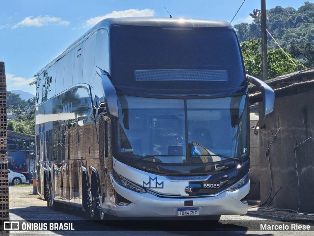 Empresa de Ônibus Nossa Senhora da Penha 65025 na cidade de Jaraguá do Sul, Santa Catarina, Brasil, por Marcelo Riese. Número da foto: #13229900.