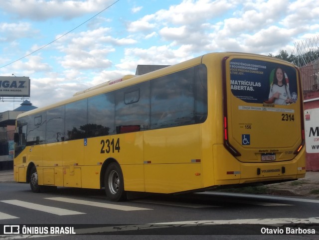 Viação Jundiaiense 2314 na cidade de Jundiaí, São Paulo, Brasil, por Otavio Barbosa. Número da foto: #13229419.