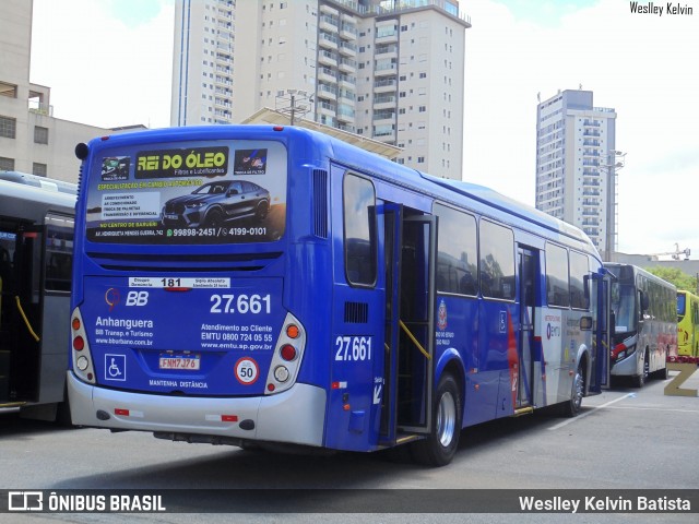 BBTT - Benfica Barueri Transporte e Turismo 27.661 na cidade de Barueri, São Paulo, Brasil, por Weslley Kelvin Batista. Número da foto: #13229705.