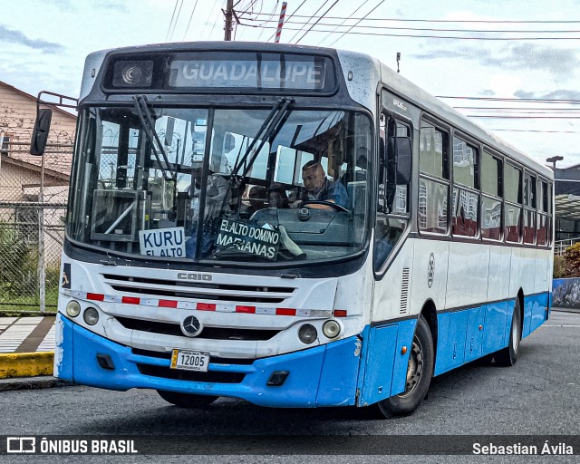 Buses Guadalupe 35 na cidade de Carmen, San José, San José, Costa Rica, por Sebastian Ávila. Número da foto: #13228894.