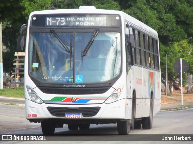 Transnacional Transportes Urbanos 08108 na cidade de Natal, Rio Grande do Norte, Brasil, por John Herbert. Número da foto: #13231102.