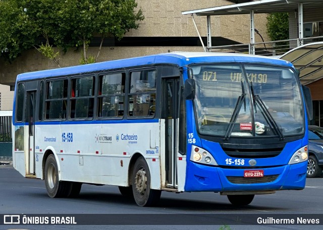 Viação Flecha Branca 15-158 na cidade de Cachoeiro de Itapemirim, Espírito Santo, Brasil, por Guilherme Neves. Número da foto: #13231063.