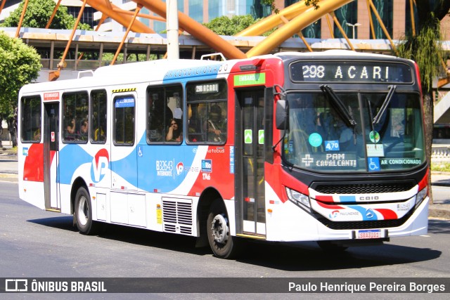 Viação Pavunense B32643 na cidade de Rio de Janeiro, Rio de Janeiro, Brasil, por Paulo Henrique Pereira Borges. Número da foto: #13230848.